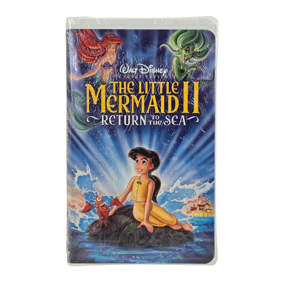 Walt Disney The Little Mermaid II Return to the Sea VHS Factory Sealed 19680
